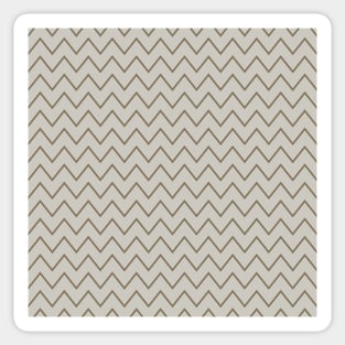 Geometric Zigzag Pattern Sticker